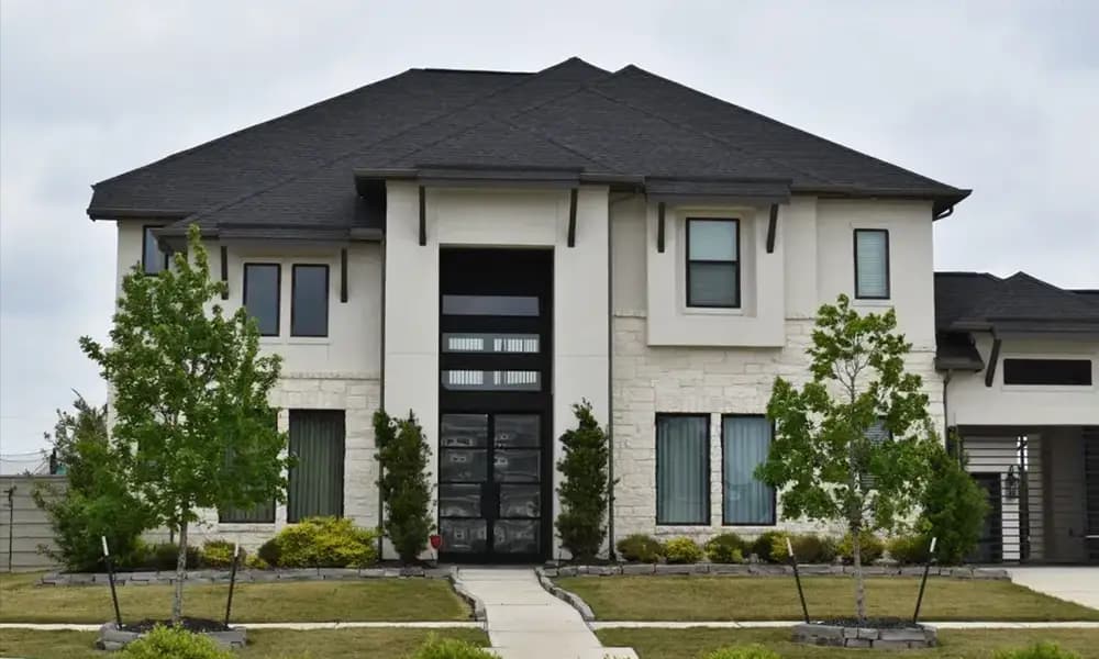 Residential shingle roof replacement in Houston
